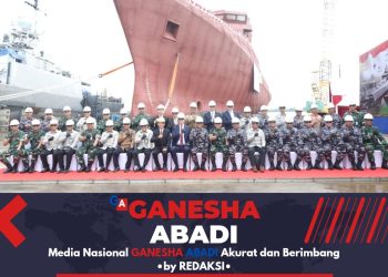 Staf Ahli Menhan Bidang Ekonomi Pimpin Launching Ceremony Kapal BHO (Ocean Going)