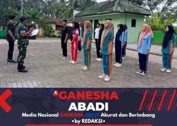 Babinsa 0825-21 Berikan Pelatihan PBB untuk Siswa di Kalipuro