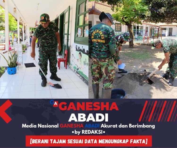 Kodim 0825/Banyuwangi Renovasi Fasilitas TK Kartika IV-74