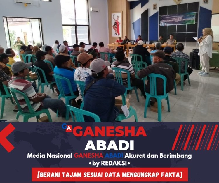 Danramil 0825/02 Giri Hadiri Sosialisasi Pengawasan Pupuk dan Pestisida