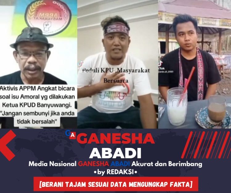 Aktivis Banyuwangi Desak Klarifikasi Isu Amoral Ketua KPU