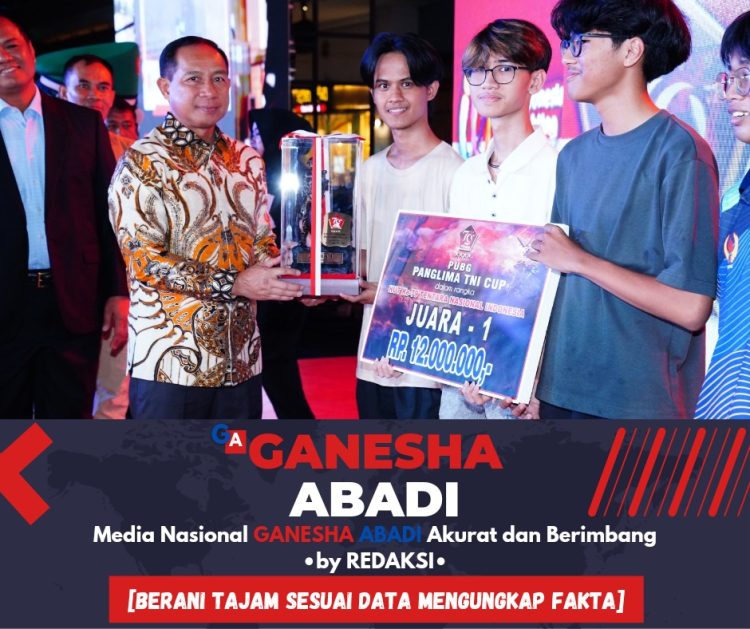 Panglima TNI Hadiri Penutupan Tournament E-Sport Panglima TNI Cup