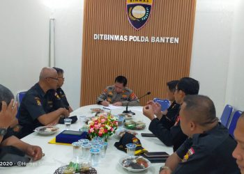 Audiensi Senkom Provinsi Banten dengan Dirbinmas Polda Banten: Perkuat Sinergi untuk Pilkada Aman dan Kondusif