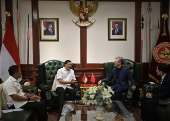 Menhan Sjafrie Menerima Dubes China Wang, Sepakati Peningkatan Hubungan Bilateral