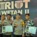 Babinsa Bhabinkamtibmas dan Kepala Desa/Kelurahan Terima Penghargaan Anugerah Patriot Jawi Wetan 2024