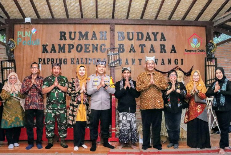 Kapolresta Banyuwangi Hadiri HUT ke-9 Kampoeng Batara dan Mengapresiasi Upaya Pelestarian Budaya Lokal