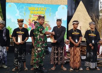 Kasdim 0825 Hadiri Perayaan 9 Tahun Kampoeng Batara dan Hikayat Bambu di Banyuwangi
