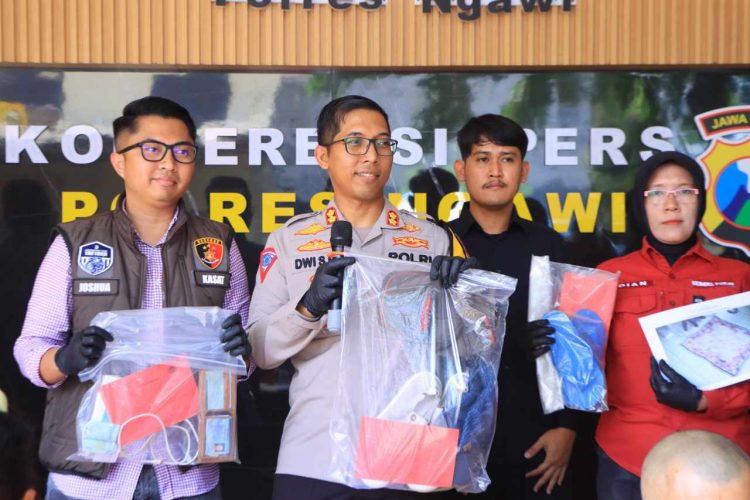 Polisi Berhasil Ungkap Misteri Meninggalnya Lansia di Ngawi Berbekal CCTV Satu Tersangka Diamankan