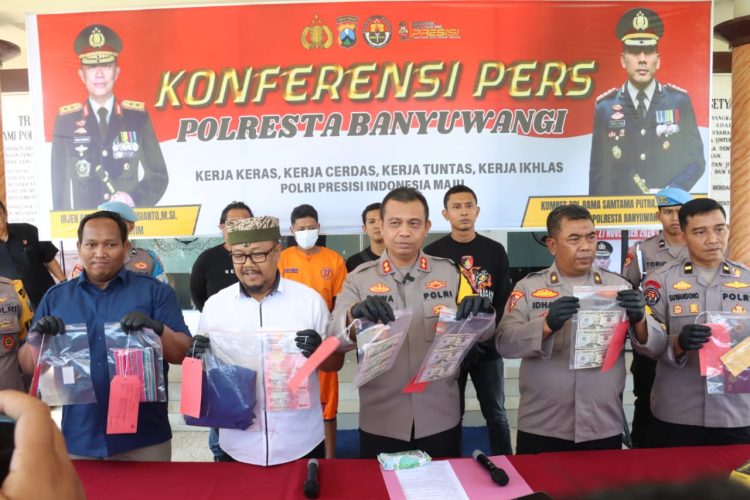 Polresta Banyuwangi Kurang dari 24 Jam Amankan Pelaku Penjambretan Korban Wisatawan Belgia