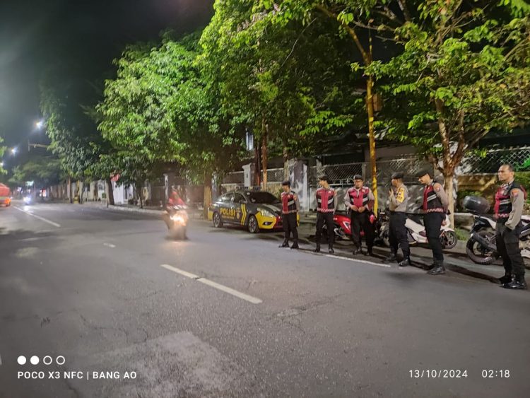 Polresta Banyuwangi Menjaga Kondusifitas Antisipasi Terjadinya Aksi Balap Liar