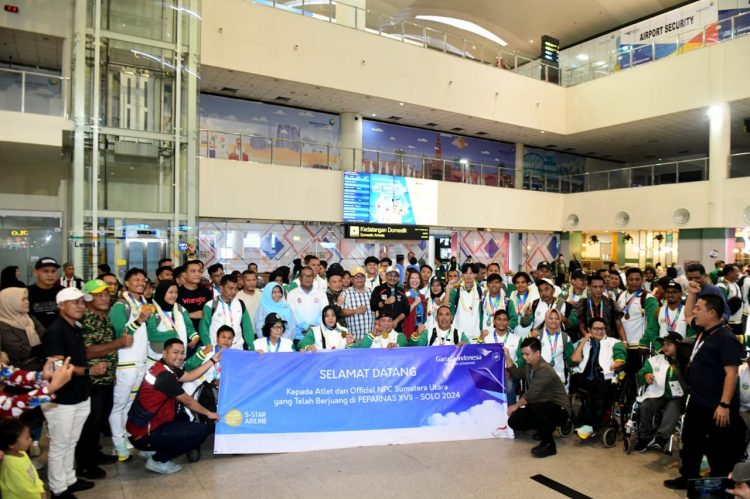 Sumut Raih Peringkat Lima di Peparnas 2024