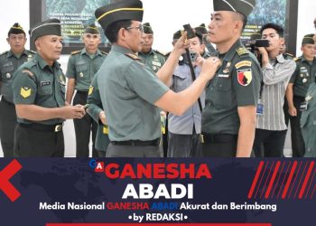 Dandim 0825/Banyuwangi Pimpin Upacara Kenaikan Pangkat 72 Prajurit