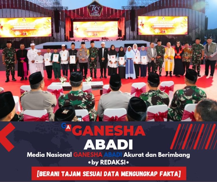 TNI Gelar Do’a Bersama Lintas Agama Dalam Rangka HUT Ke-79 TNI