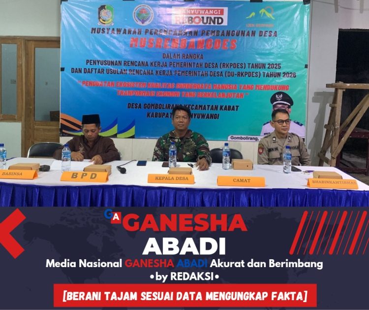 Babinsa Dukung Musrenbangdes 2024 di 14 Desa Kecamatan Kabat