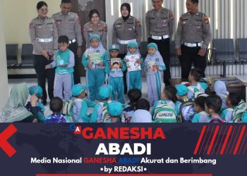 Satlantas Polresta Sidoarjo Edukasi Tertib Lalu Lintas Sejak Dini