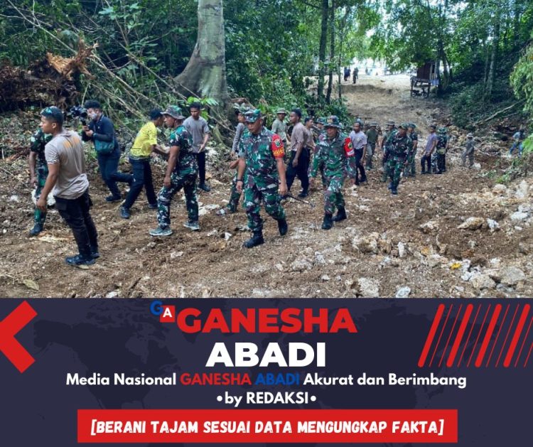 Selamatkan Masyarakat Terpencil, Kodim 1805/Raja Ampat Gelar Kegiatan TMMD Ke-122