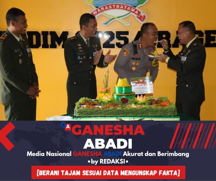 Usai upacara, Kodim Sragen di serbu Polres
