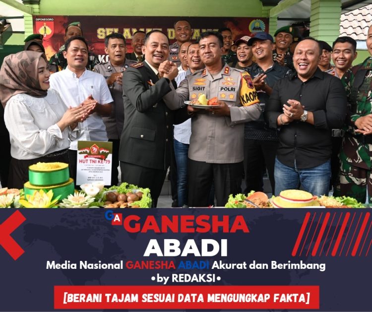 Usai Gelar Upacara HUT Ke 79 TNI Kodim Sukoharjo, Dapat Kejutan Dan Ucapan Selamat