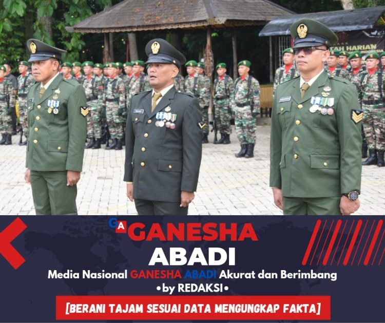 Kodim 1002/HST Peringati HUT ke-79 TNI dengan Semangat Kebersamaan
