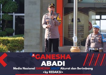 Wakapolres Gresik Ingatkan Dampak Bencana Musim Kemarau Panjang dalam Apel Pagi