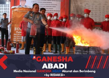 Pelatihan Pemadaman Kebakaran di Lapas Banyuwangi