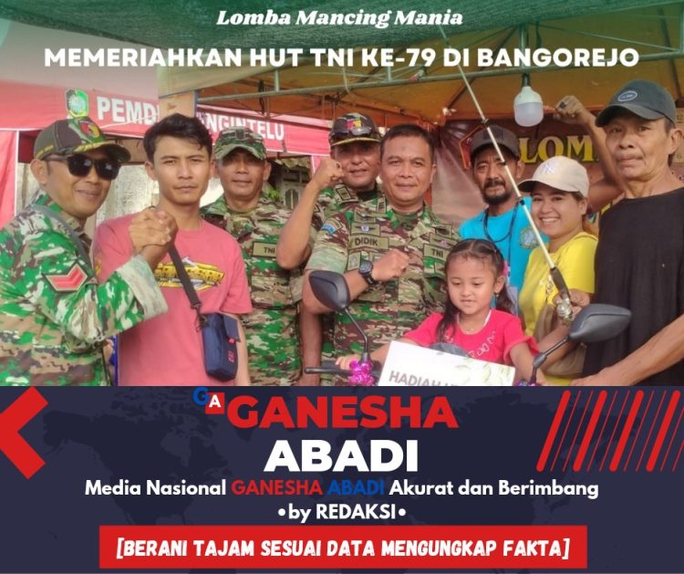Lomba Mancing Mania Semarakkan HUT TNI ke-79 di Bangorejo