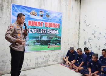 Polres Kendal Dengarkan Hati dan Harapan Para Tahanan, dalam Acara Jum’at Curhat 