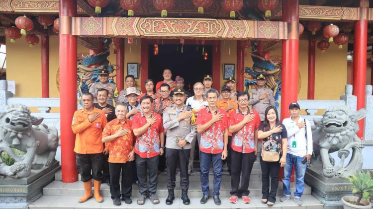 Kapolres Purbalingga Silaturahmi Kamtibmas di Klenteng Hok Tek Bio