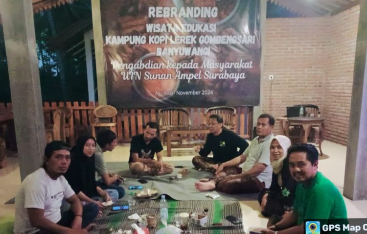 UIN Sunan Ampel Surabaya Melaksanakan Pengabdian Kepada Masyarakat, Rebranding Wisata Edukasi Kampung Kopi Lerek Gombengsari Banyuwangi