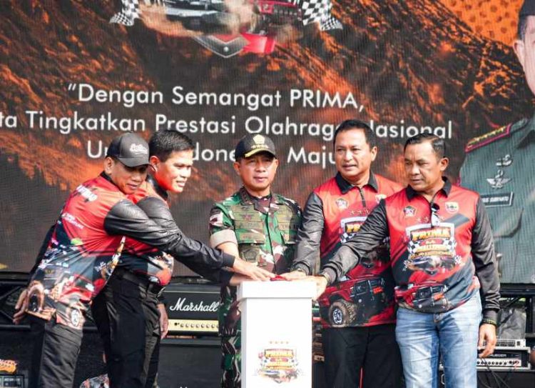 Pangkostrad Hadiri Pembukaan Turnamen Off-Road Piala Panglima TNI 2024