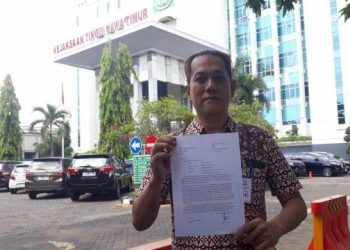 Warga Trosobo Sidoarjo Adukan Kinerja Kejari Sidoarjo ke Kejati Jatim