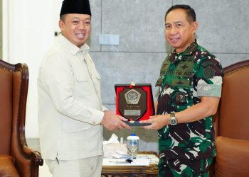 Sinergi TNI-ATR/BPN, Panglima TNI Terima Kunjungan Menteri ATR/BPN