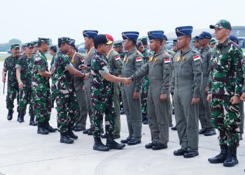 Panglima TNI Beri Penghargaan Kepada 24 Personel TNI Satgas Penanggulangan Bencana Alam Di Filipina
