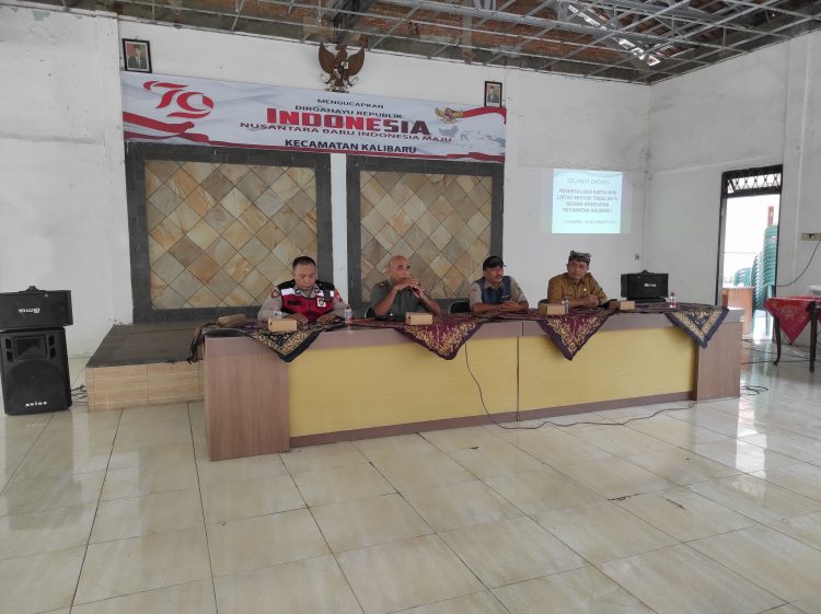 Kolaborasi Lintas Sektoral: Danramil 0825/05 Kalibaru dan Pemangku Kepentingan Dukung Upaya Kesehatan Mandiri di Kalibaru