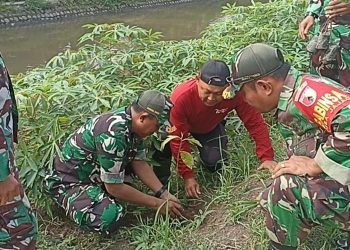Penanaman Pohon Sukun di Sepanjang Bantaran Sungai Jajag