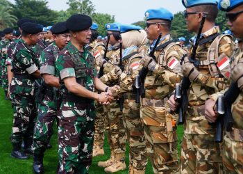 Kasum TNI Berangkatkan Kontingen Garuda XXXVII-K Minusca, Jalankan Misi PBB di Afrika Tengah 
