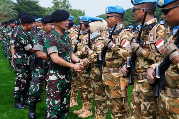 Kasum TNI Berangkatkan Kontingen Garuda XXXVII-K Minusca, Jalankan Misi PBB di Afrika Tengah 