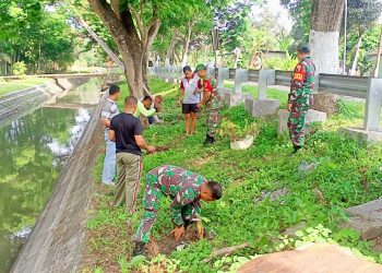 Seratus Pohon Sukun Ditanam di Bantaran Sungai Oleng