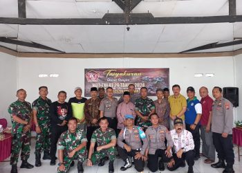 Koramil 0825/06 Gambiran Jalin Silaturahmi dengan Masyarakat Dalam Kegiatan Tasyakuran HUT TNI Ke 79