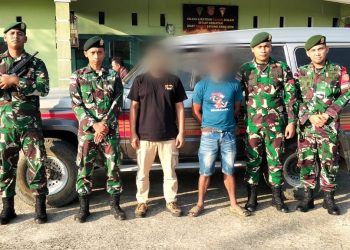 Satgas Pamtas Yonarmed 11 Kostrad Berhasil Gagalkan Penyelundupan Toyota Land Cruiser VX 4WD dari Malaysia