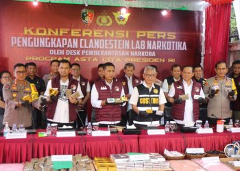 Polri Bongkar Jaringan Clandestine Lab Narkoba Senilai Rp 1,5 Triliun di Bali