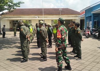 Danramil Andong Beri Materi Wawasan Kebangsaan Dan Fungsi Linmas