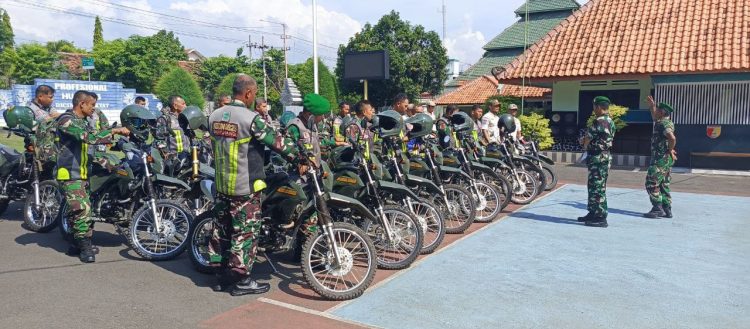 Ciptakan Suasana Aman Dan Kondusif Jelang Pilkada 2024, Kodim 0825/Banyuwangi Menggelar Patroli