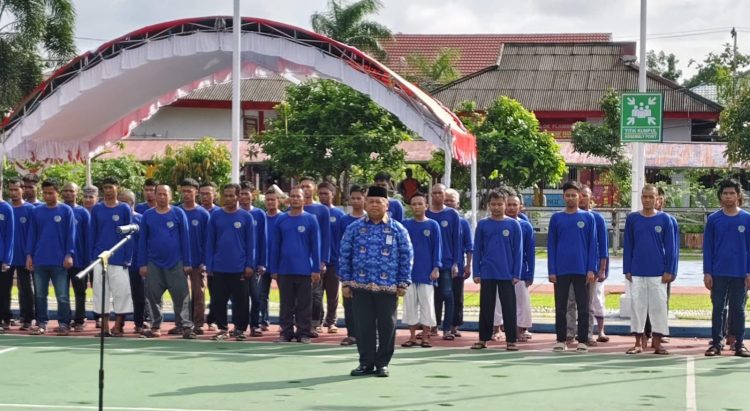 Peringatan HUT KORPRI ke-53 di Lapas Banjarmasin: Kalapas Faozul Ansori Bacakan Pesan Presiden Prabowo