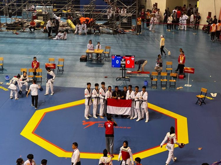 Taekwondo Garuda Bhayangkara Polri Raih 8 Emas di Kejuaraan Quang Ninh, Vietnam