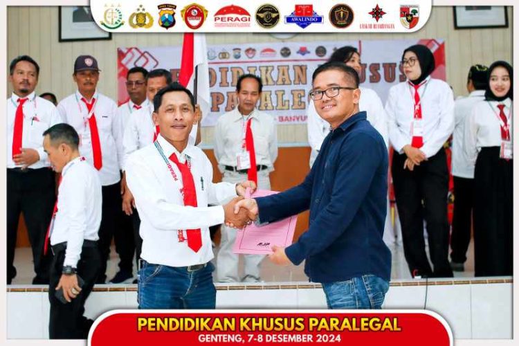Seluruh Wartawan Perusahaan Media Ganeshaabadi.com diwajibkan Mengikuti Pendidikan Khusus Paralegal