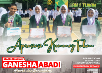 Kepala MAS Bina Insan Kamil Tuban Raih Penghargaan Kamad Berprestasi di HAB Kemenag Tuban