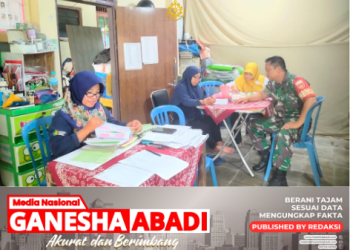 Babinsa Jayengan Aktif Dampingi Posyandu: Fokus pada Kesehatan Balita dan Pencegahan Stunting