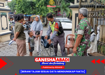 Bukti Nyata Peran Aktif dan Kerjasama Babinsa Serengan, Linmas, dan PMI