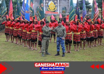 Pangkoopsud II Resmi Dikukuhkan Sebagai Warga Kehormatan Divisi Infanteri 3 Kostrad